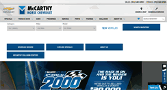 Desktop Screenshot of mccarthymorsechevrolet.com